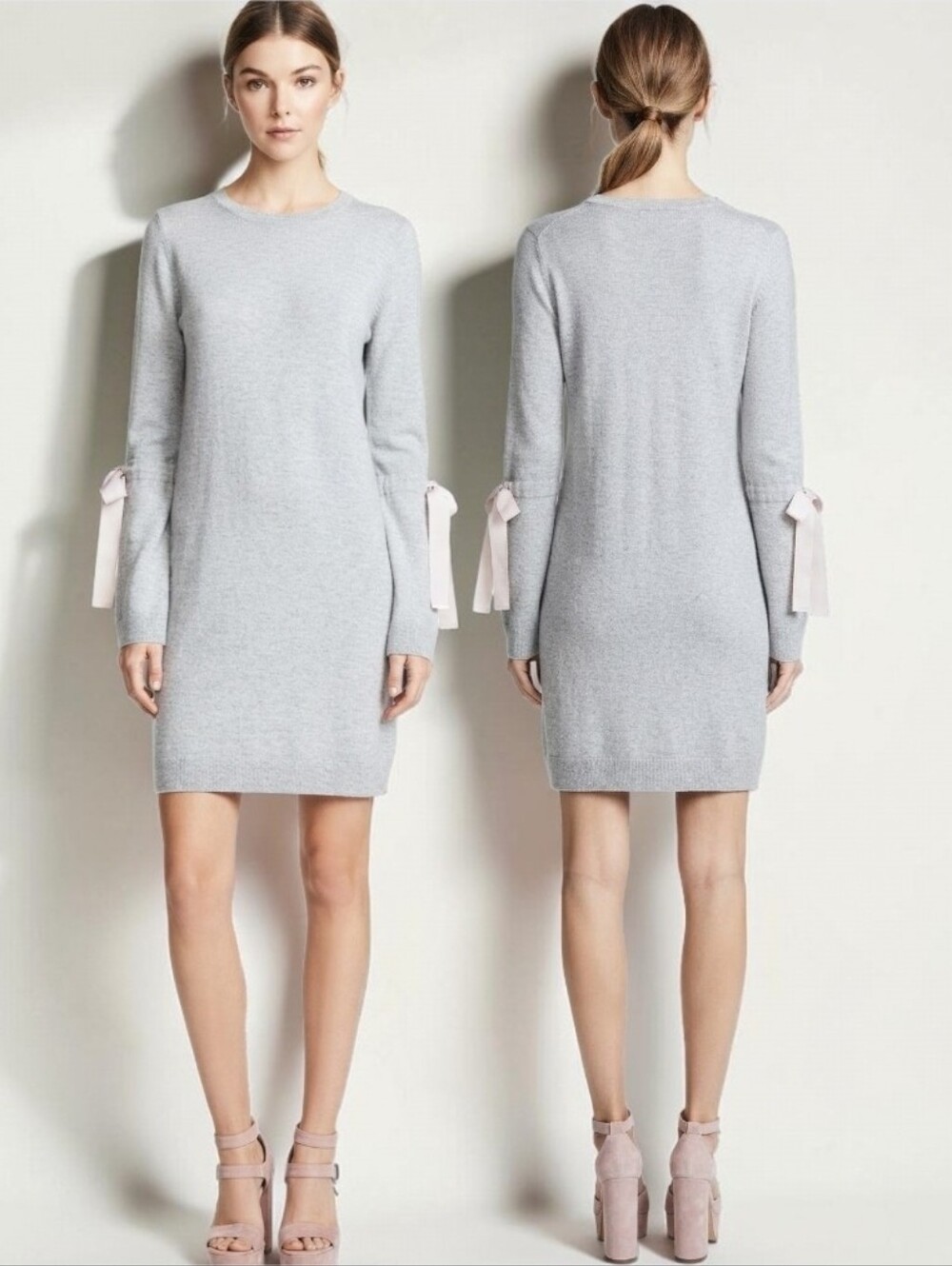CLUB MONACO Sohrab 100% Wool Mini Sweater Dress - Size M